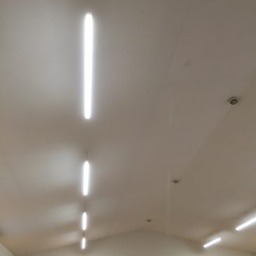Hall Lighting gone green