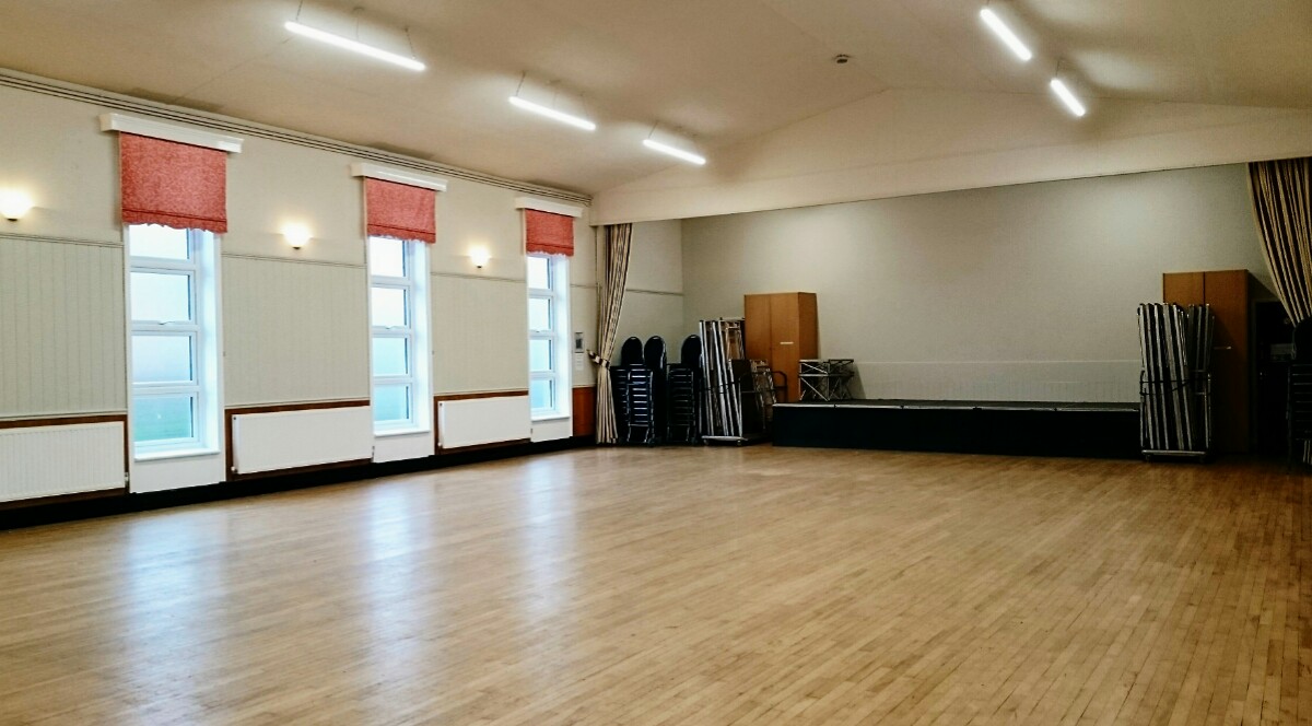 Large capacity hall